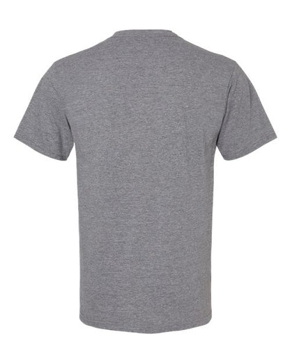 Gildan Softstyle® Midweight T-Shirt 65000 Graphite Heather Custom Embroidered Business Logo