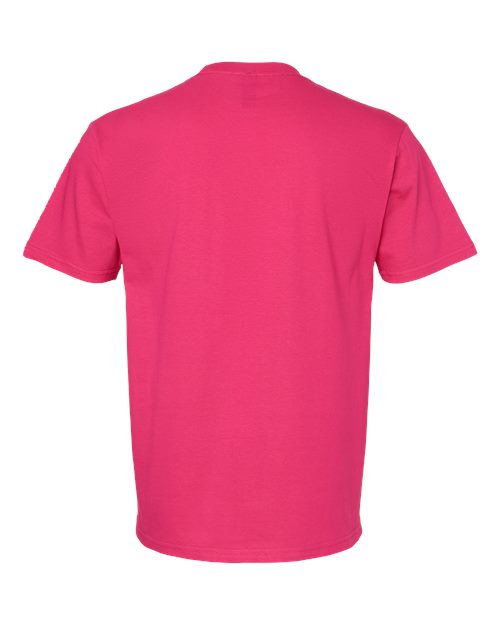 Gildan Softstyle® Midweight T-Shirt 65000 Heliconia Custom Embroidered Business Logo