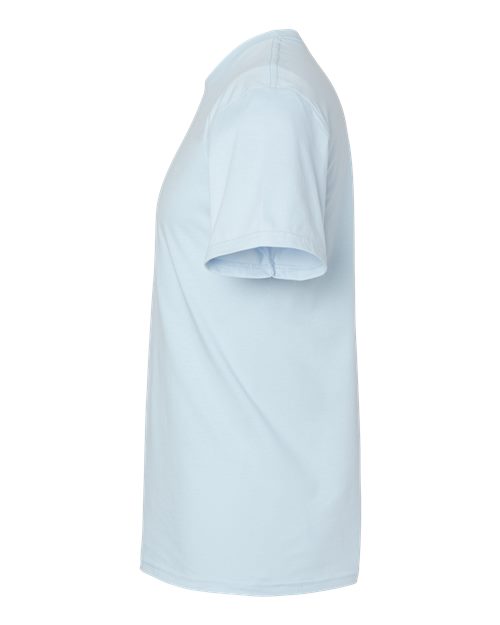 Gildan Softstyle® Midweight T-Shirt 65000 Light Blue Custom Embroidered Business Logo