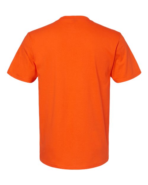 Gildan Softstyle® Midweight T-Shirt 65000 Orange Custom Embroidered Business Logo
