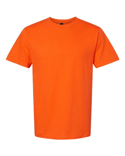 Gildan Softstyle® Midweight T-Shirt 65000 Orange Custom Embroidered Business Logo