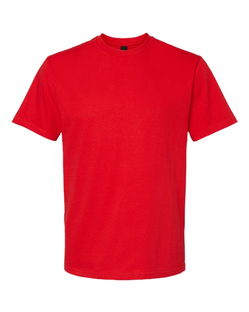 Gildan Softstyle® Midweight T-Shirt 65000 Red Custom Embroidered Business Logo
