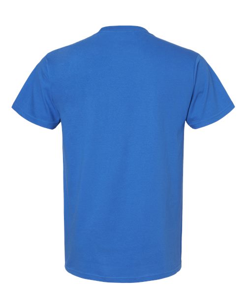 Gildan Softstyle® Midweight T-Shirt 65000 Red Custom Embroidered Business Logo
