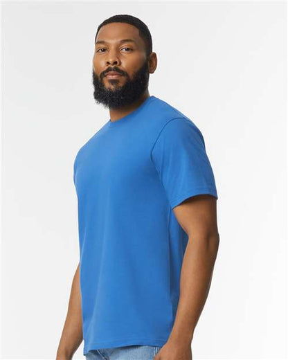 Gildan Softstyle® Midweight T-Shirt 65000 Royal Custom Embroidered Business Logo