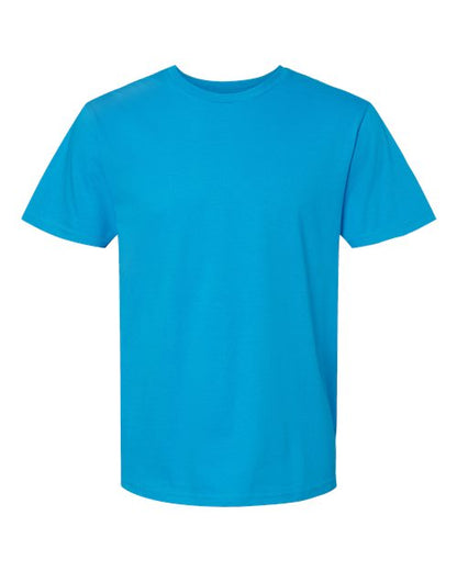 Gildan Softstyle® Midweight T-Shirt 65000 Sapphire Custom Embroidered Business Logo