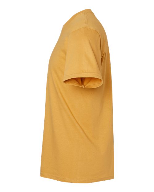 Gildan Softstyle® Midweight T-Shirt 65000 Mustard Custom Embroidered Business Logo