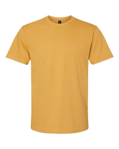 Gildan Softstyle® Midweight T-Shirt 65000 Maroon Custom Embroidered Business Logo