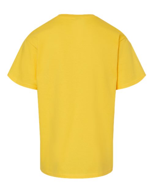Gildan Softstyle® Midweight T-Shirt 65000 White Custom Embroidered Business Logo