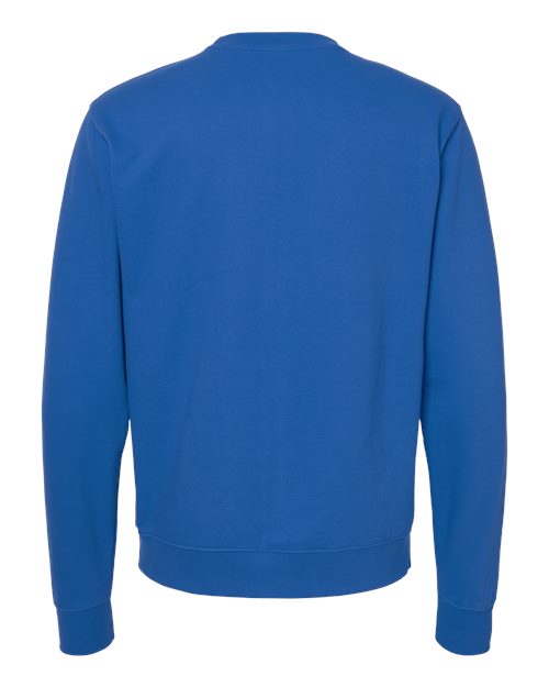 Independent Trading Co. Midweight Crewneck Sweatshirt SS3000 Red Custom Embroidered Business Logo
