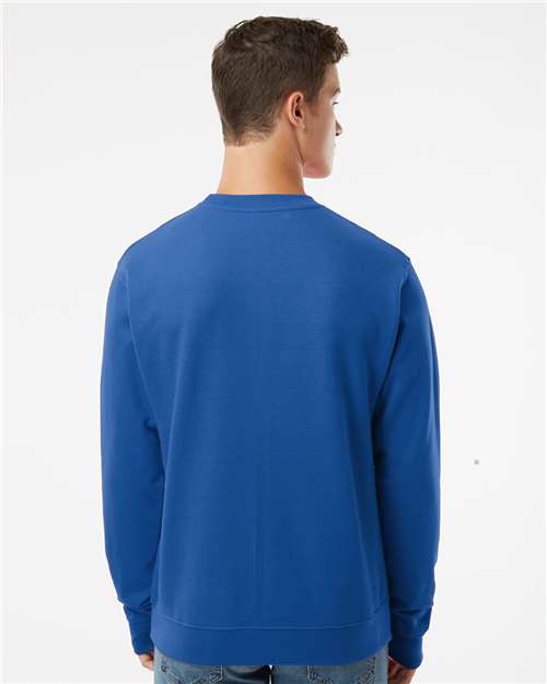 Independent Trading Co. Midweight Crewneck Sweatshirt SS3000 Royal Custom Embroidered Business Logo