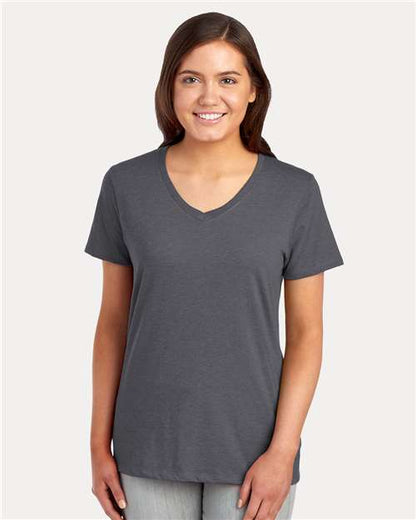 Custom Embroidered  JERZEES Women's Premium Blend V-Neck 560WVR  