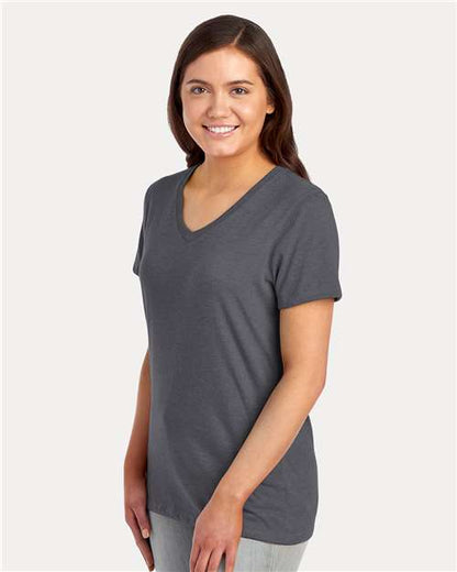 JERZEES Women's Premium Blend V-Neck 560WVR