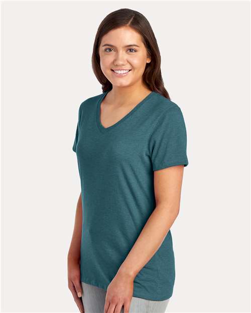 JERZEES Women's Premium Blend V-Neck 560WVR