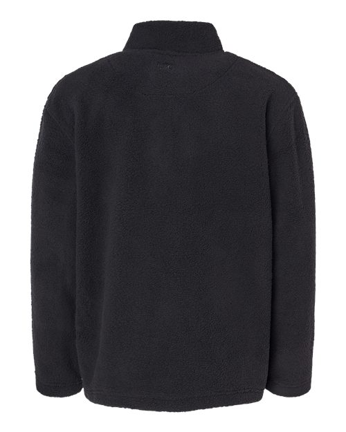 Custom EmbroideredBoxercraft Men's Everest Fleece Quarter-Zip Pullover 11201 Black