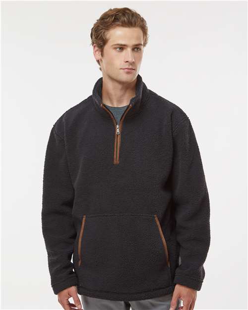 Custom Embroidered  Boxercraft Everest Quarter-Zip Fleece Pullover BM8510  