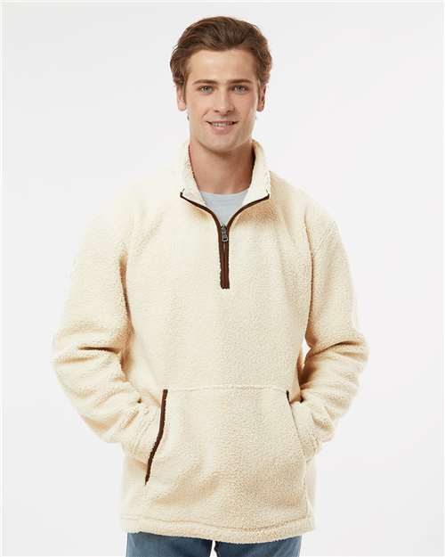 Custom Embroidered  Boxercraft Everest Quarter-Zip Fleece Pullover BM8510  