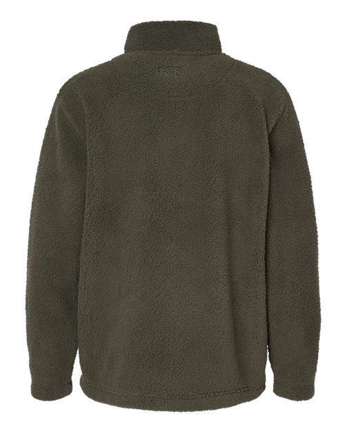 Custom EmbroideredBoxercraft Men's Everest Fleece Quarter-Zip Pullover 11201 Olive