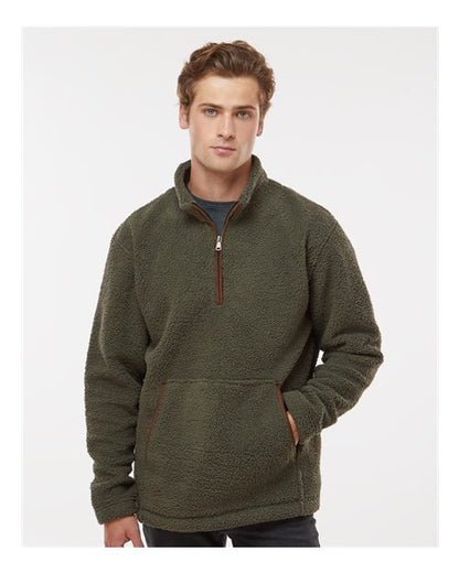Custom Embroidered  Boxercraft Everest Quarter-Zip Fleece Pullover BM8510  