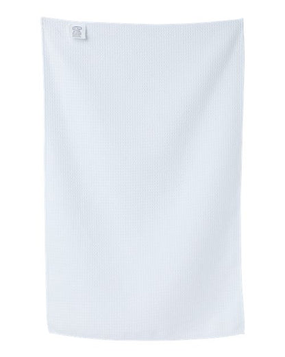 Liberty Bags Sublimation Waffle Weave Golf Towel PSB1625WFL Custom Embroidered Business Logo