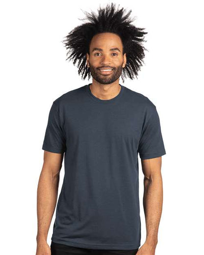 Custom Embroidered  Next Level Triblend T-Shirt 6010 Legion Blue