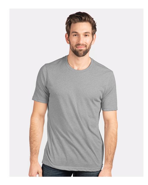 Custom Embroidered  Next Level Festival T-Shirt 6200 Heather Grey