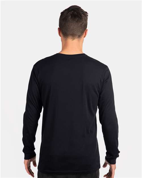 Next Level CVC Long Sleeve T-Shirt 6211 Black