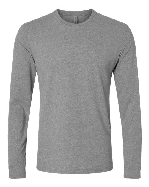 Next Level CVC Long Sleeve T-Shirt 6211 Dark Heather Grey