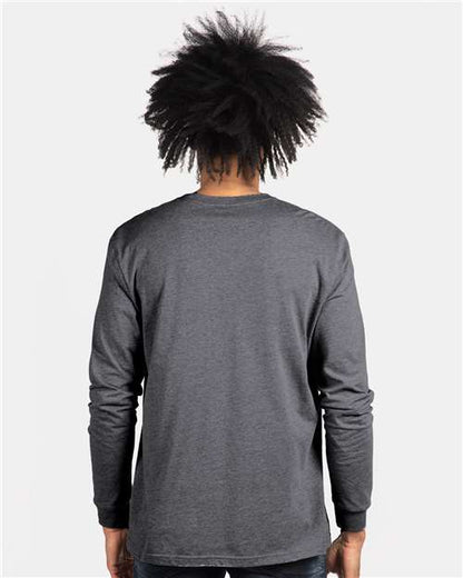 Next Level CVC Long Sleeve T-Shirt 6211 Dark Heather Grey