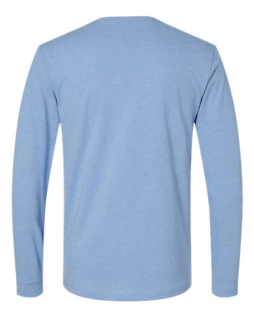 Next Level CVC Long Sleeve T-Shirt 6211 Heather Columbia Blue