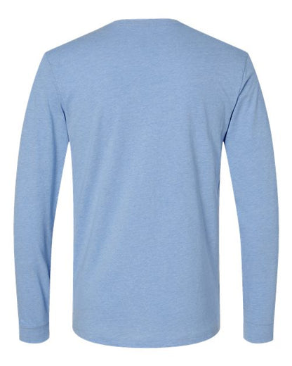 Next Level CVC Long Sleeve T-Shirt 6211 Heather Columbia Blue