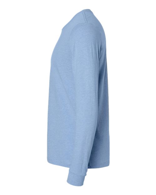 Next Level CVC Long Sleeve T-Shirt 6211 Heather Columbia Blue