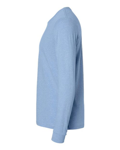 Next Level CVC Long Sleeve T-Shirt 6211 Heather Columbia Blue