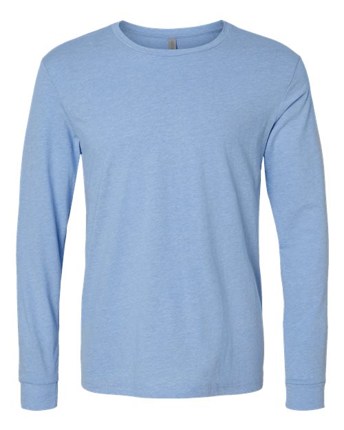 Next Level CVC Long Sleeve T-Shirt 6211 Heather Columbia Blue