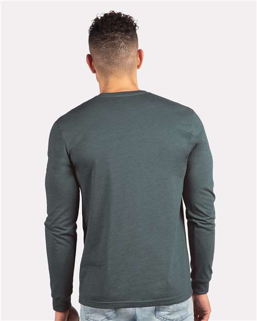 Next Level CVC Long Sleeve T-Shirt 6211 Indigo