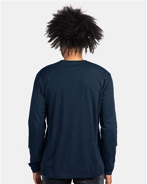 Next Level CVC Long Sleeve T-Shirt 6211 Midnight Navy