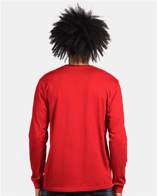 Next Level CVC Long Sleeve T-Shirt 6211 Red