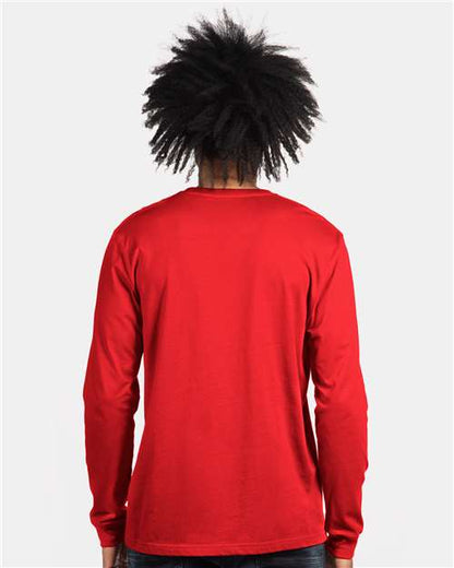 Next Level CVC Long Sleeve T-Shirt 6211 Red
