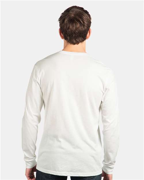 Next Level CVC Long Sleeve T-Shirt 6211 White