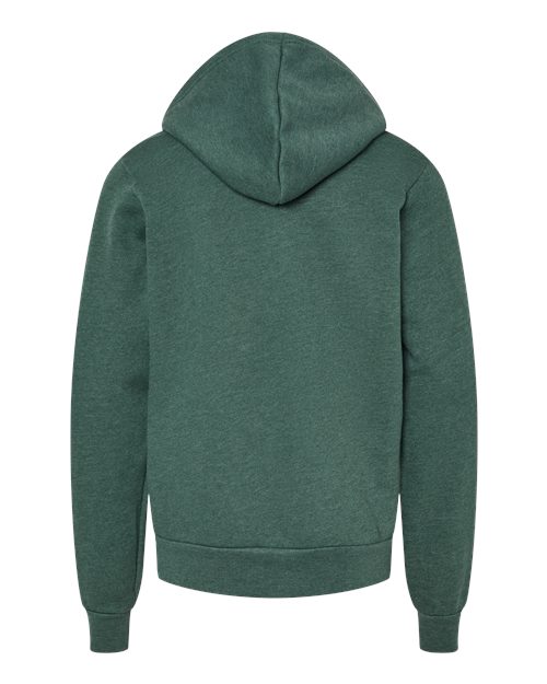 BELLA + CANVAS Youth Sponge Fleece Hoodie 3719Y Custom Embroidered Business Logo