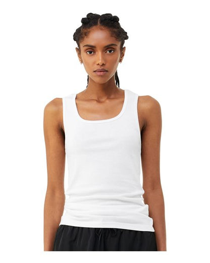 Custom Embroidered  BELLA + CANVAS Women's Micro Rib Tank 1081  