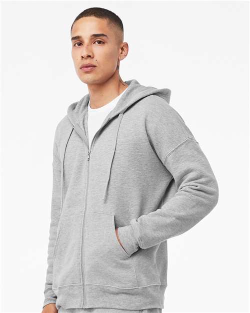 BELLA + CANVAS Sponge Fleece DTM Full-Zip Hoodie 3759