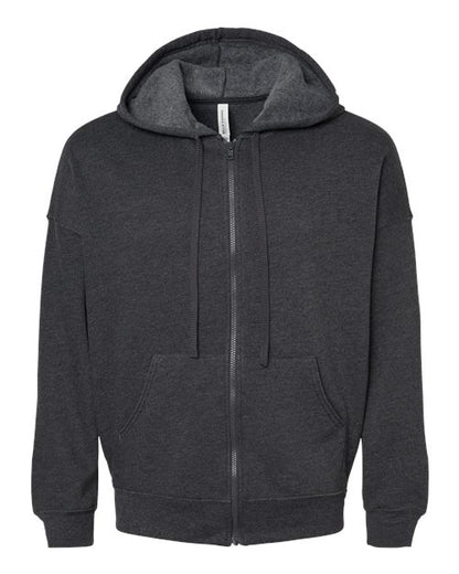 BELLA + CANVAS Sponge Fleece DTM Full-Zip Hoodie 3759