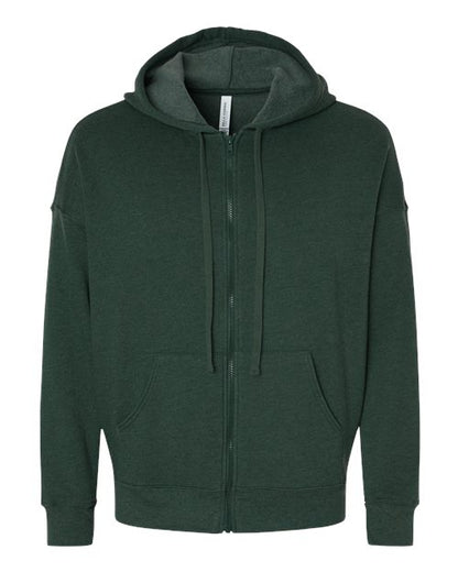 BELLA + CANVAS Sponge Fleece DTM Full-Zip Hoodie 3759