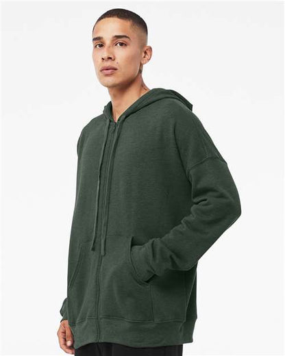 BELLA + CANVAS Sponge Fleece DTM Full-Zip Hoodie 3759