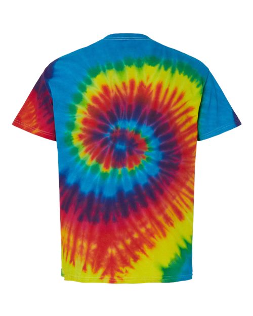 Colortone Youth Multi-Color Tie-Dyed T-Shirt 1000Y Reactive Rainbow