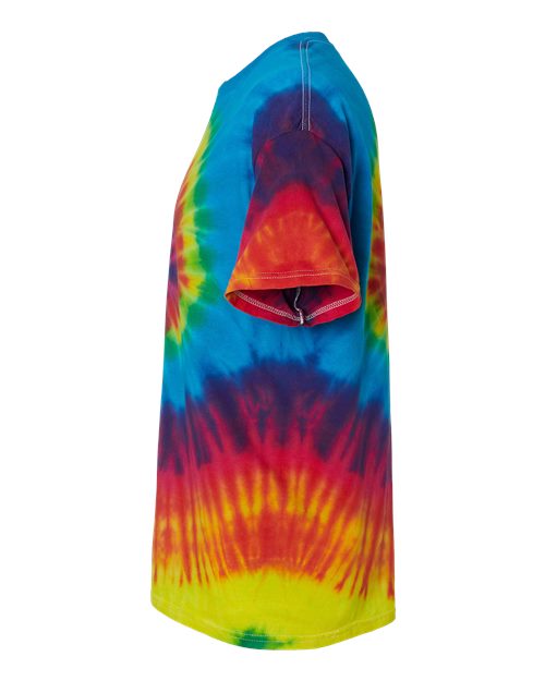 Colortone Youth Multi-Color Tie-Dyed T-Shirt 1000Y Reactive Rainbow