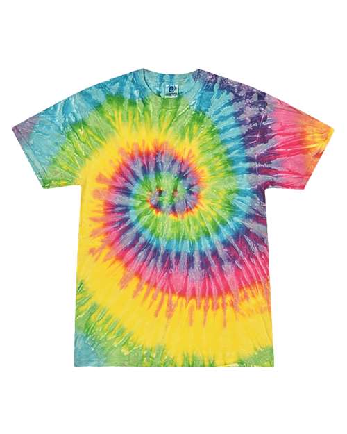 Colortone Youth Multi-Color Tie-Dyed T-Shirt 1000Y Saturn