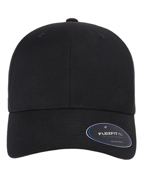 Flexfit NU® Adjustable Cap 6110NU Custom Embroidered Business Logo