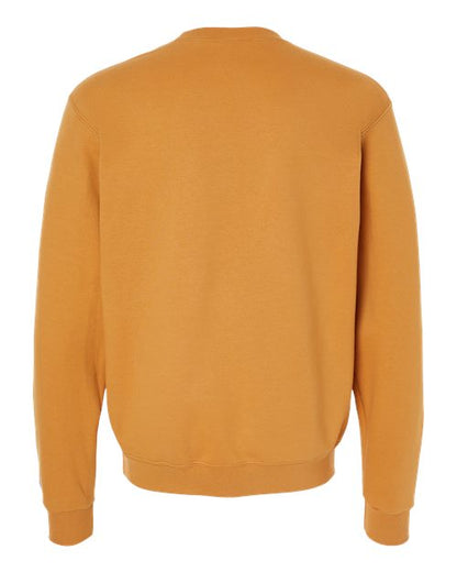 Champion Powerblend® Crewneck Sweatshirt S600 Gold Glint Custom Embroidered Business Logo