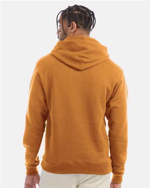 Champion Powerblend® Hooded Sweatshirt S700 Gold Glint Custom Embroidered Business Logo